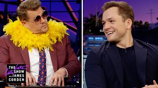 James That Tune w Taron Egerton amp Adam Scott [upl. by Copeland]