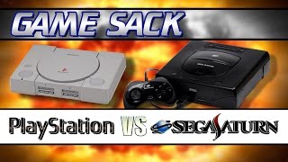 Sony PlayStation VS Sega Saturn  Game Sack [upl. by Becca608]