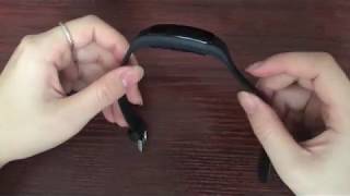 How To Charging Of moreFit Slim Touch Fitness Tracker [upl. by Cima]