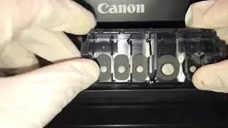 How to clean printhead manually using hot water [upl. by Nnaitsirhc989]