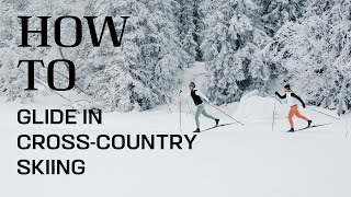 How To Glide In CrossCountry Skiing  Salomon HowTo [upl. by Wexler]