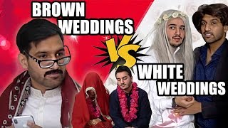 WHITE VS BROWN WEDDINGS [upl. by Finley]