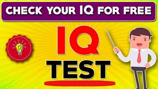 Intelligence Test  Real online IQ Test [upl. by Drusus544]