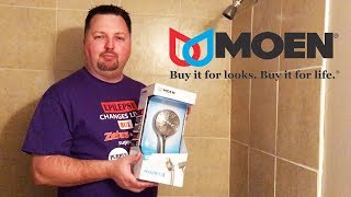 Shower Head Replacement • Moen 26100SRN [upl. by Binnings954]