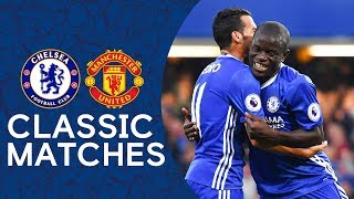 Chelsea 40 Man United  EXTENDED Highlights  Premier League 1617  Chelsea FC [upl. by Zurheide]