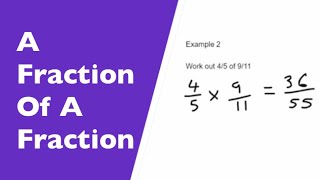 Finding A Fraction Of A Fraction [upl. by Eiramanin197]