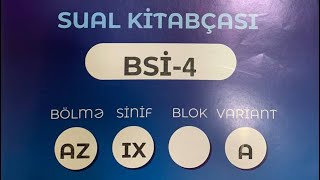 Kaspi TM 20022021 IX sinif BSI4 [upl. by Nnylrats]