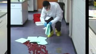 How to Clean up a Blood Spill [upl. by Booker]