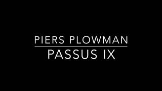 Piers Plowman Passus IX [upl. by Nortyad]