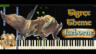 Tigrex Theme MHW Iceborne Synthesia [upl. by Cerell]