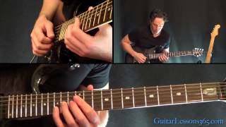 Welcome Home Sanitarium Guitar Lesson  Metallica  Outro wSolo [upl. by Domela407]