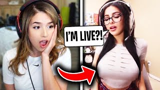 10 Streamers Who FORGOT They Were LIVE SSSniperwolf Pokimane Alinity [upl. by Annauqaj]