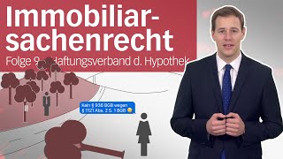 Hypothek 4 – Haftungsverband der Hypothek  Immobiliarsachenrecht  Folge 9 [upl. by Ahsilrac]