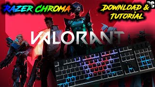 Valorant Razer Chroma Profile  Tutorial and Download [upl. by Atalie794]