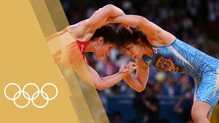 Saori Yoshida JPN  Womens Wrestling 55kg  Champions of London 2012 [upl. by Racklin]