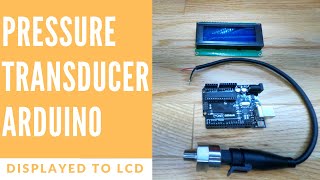 Pressure Sensor  Arduino [upl. by Sloane386]