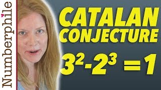 Catalans Conjecture  Numberphile [upl. by Tenn]