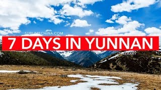 7 Days in Beautiful Yunnan  Yunnan Itinerary amp Tour Suggestion [upl. by Fenton]