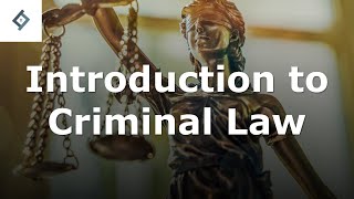 Introduction to Criminal Law [upl. by Shimberg]