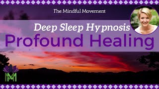 Use Your Powerful Mind Healing Deep Sleep Hypnosis  Mindful Movement [upl. by Nonnag618]