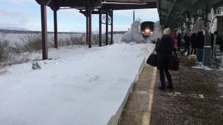 Amtrak Snowmo Collision [upl. by Anial]