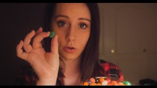 ASMR Jellybean Sounds Eating  Soft Speaking  Various Sounds [upl. by Dani777]