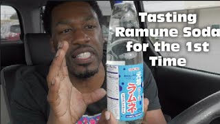 Trying Ramune Japanese Soda for the 1st Time [upl. by Popele]