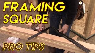 Framing Square Pro Tips [upl. by Nayrb]