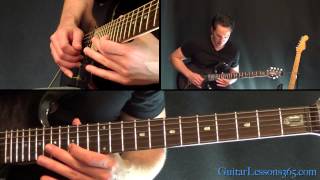 Welcome Home Sanitarium Guitar Lesson  Metallica  Second Solo [upl. by Eidnarb644]