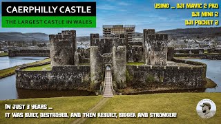 Caerphilly Castle  The Largest in Wales 2nd in Britain [upl. by Raynah]