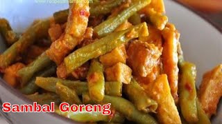 Sambal Goreng  Tahu Tempe  Veg Side Dish [upl. by Killie1]