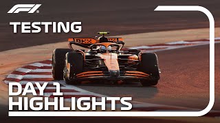 Day 1 Highlights  F1 PreSeason Testing 2024 [upl. by Farland]