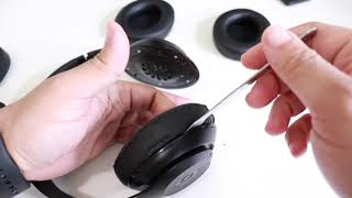 How To REPLACE Headphone Ear Pads [upl. by Eniamej]