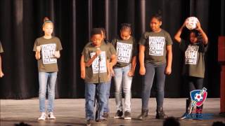 Thomas Elementary School performs at 2016 Poetry Slam [upl. by Nyrret320]