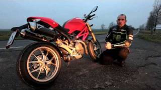 MCN Roadtest Ducati Monster 1100S [upl. by Ahsaelat972]