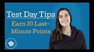 GMAT Test Day Tips — Earn 20 Easy Points LastMinute [upl. by Adeuga]