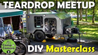 DIY Teardrop Gathering Finale  DIY MASTERCLASS CAMPER [upl. by Yrocej]