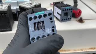 SIEMENS SIRUS CONTACTOR EXPLAINED DIN RAIL MOUNTABLE COMPONENTS [upl. by Marras]