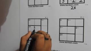 How To Solve 3x3 KenKen Puzzles  Learn In 5 Minutes [upl. by Seve]