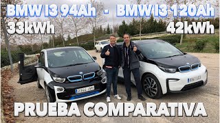 Bmw I3 94Ah  Bmw I3 120Ah  Prueba Comparativa [upl. by Lede]