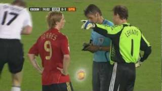 Fernando Torres vs Germany [upl. by Ogirdor]