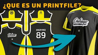 Tutorial camiseta de ESports  Print file  Mockup ¡GRATIS [upl. by Helbona]