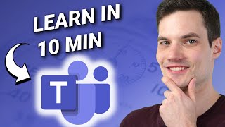 🏫 Microsoft Teams Tutorial in 10 min [upl. by Button660]