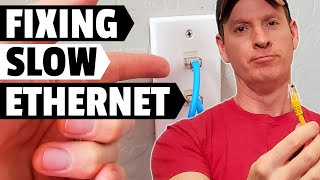 HOW TO FIX SLOW ETHERNET CONNECTION SPEED  8 QUICK amp EASY TIPS [upl. by Yorgerg]