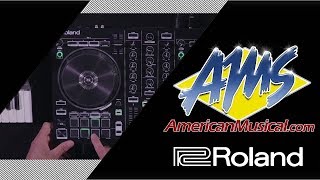 Roland DJ505 DJ Controller Demo  American Musical Supply [upl. by Chu]