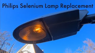 Sont 70W Lamp Replacement In A Philips Selenium [upl. by Rodger528]