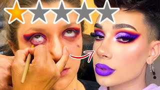 THE WORST REVIEWED MAKEUP ARTIST COPIED JamesCharles [upl. by Domonic]