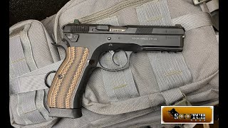 CZ 75 SP01 Tactical Gun Review [upl. by Hamilah557]