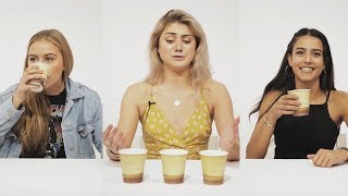 Coffee Taste Test Tim Hortons VS Starbucks VS The Spoke [upl. by Arezzini]