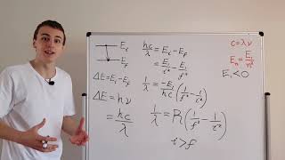 Rydberg Formula Derivation Bohr Model Energy Levels and Photon Emission [upl. by Ester]